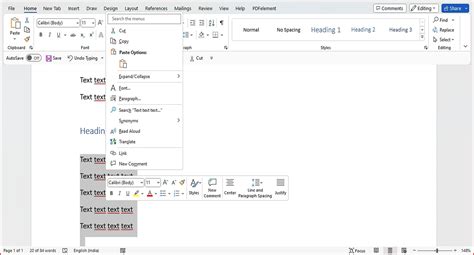 Mover reordenar y reorganizar páginas en Microsoft Word The