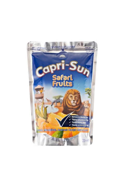 Capri Sun Capri Sun Safari 200 Ml 20 Adet Fiyatı Yorumları Trendyol