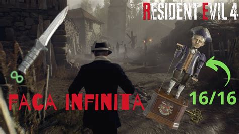 Resident Evil Remake Faca Infinita E Localiza O De Todos Os