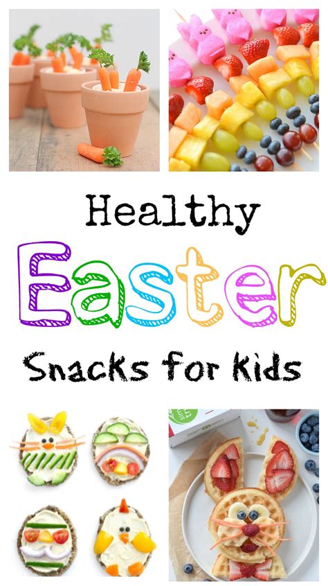 Healthy Easter Snack Crafts for Kids - Southern Made Simple