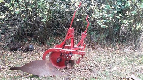 David Brown Vintage Single Furrow Deep Digger Plough In Great