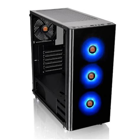 Gabinete Gamer Thermaltake V Tg Rgb Mid Tower Fonte W