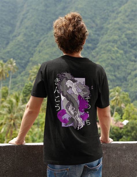 Camisa De Dragón Asexual Ace Pride Japanese Dragons Unisex Etsy España