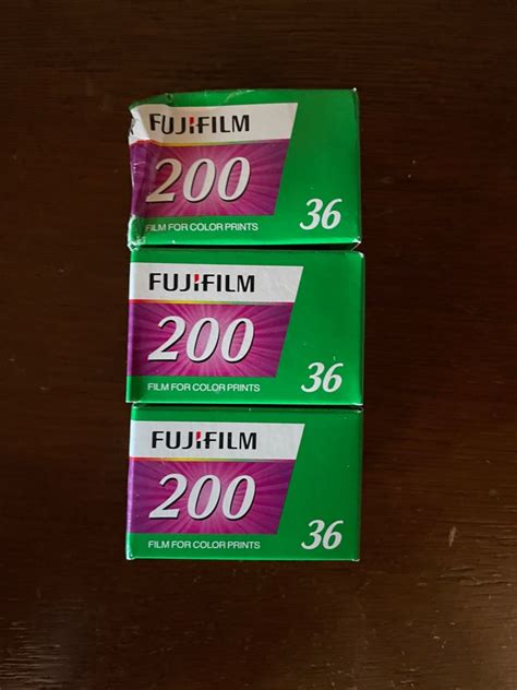 Fujifilm 200 35mm Film Roll Photography Cameras On Carousell