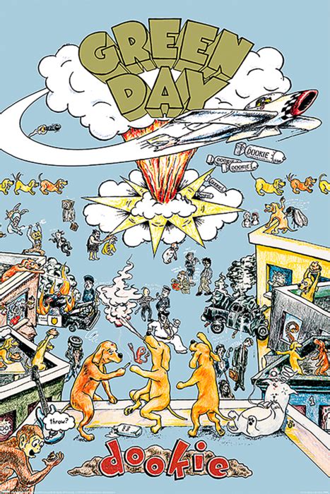 Green Day Dookie Poster 1201 By Impact Posters Popcultcha