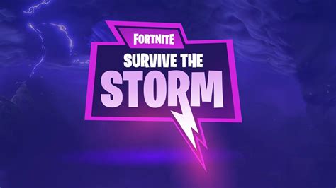 Purple Background Fortnite Logo