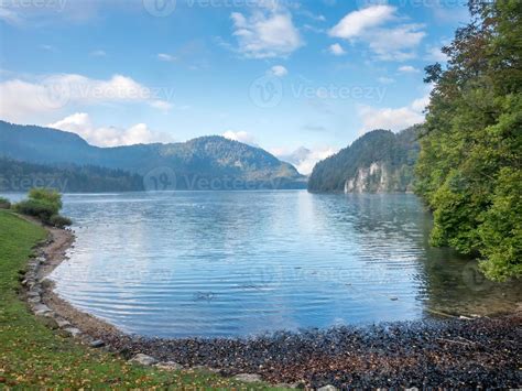 Lake Alpsee in Germany 9601039 Stock Photo at Vecteezy