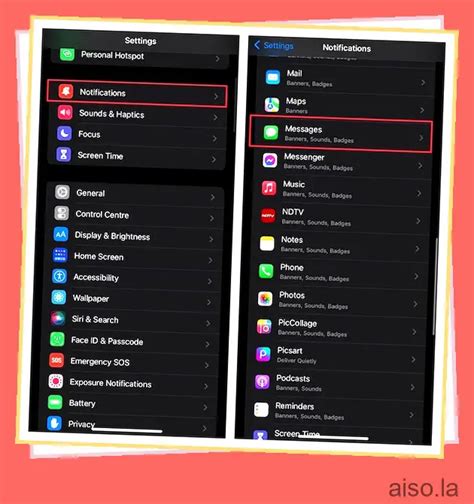 Cómo ocultar mensajes en iPhone aiso la