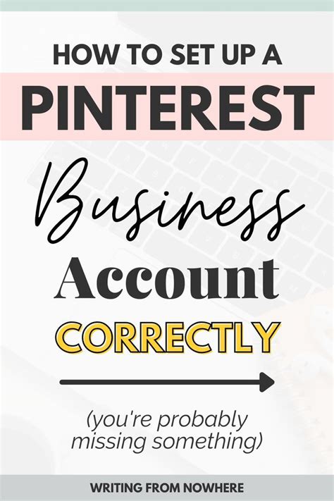 How To Set Up A Winning Pinterest Account Artofit