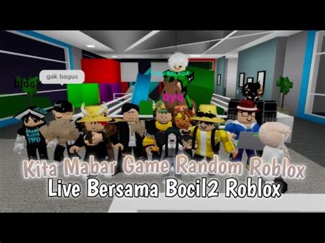 Kita Mabar Game Random Live Bersama Bocil Roblox Indonesia Youtube