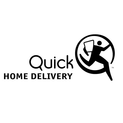 Quick Home Delivery Logo PNG Transparent & SVG Vector - Freebie Supply