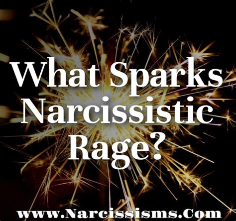 What Sparks Narcissistic Rage Narcissisms