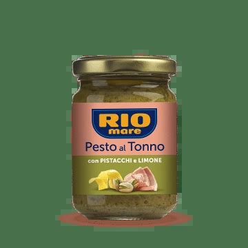 Pesto Al Tonno Con Pistacchi E Limone Rio Mare