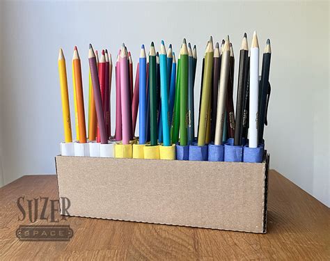 Diy Colored Pencil Holder Suzerspace