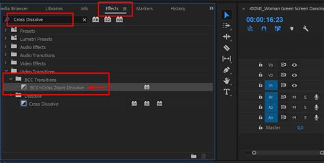 How To Add Dissolve Transition In Premiere Pro Boris Fx