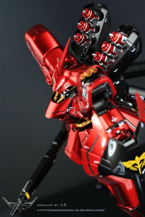 Gundam Guy Mg Sazabi Ver Ka Metallic Color Painted Build