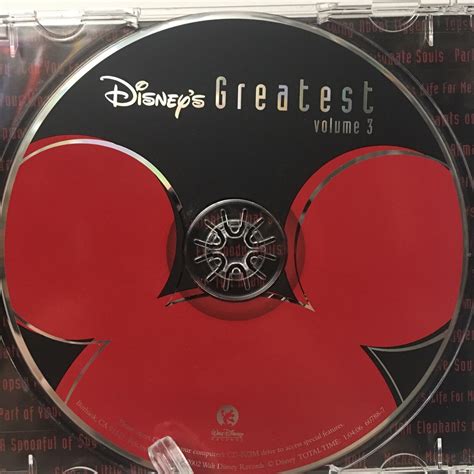 Disney Greatest Hits Volume 3 Iii Cd 50086078875 Ebay