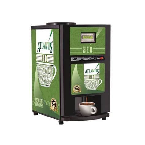 Stainless Steel Atlantis Tea Coffee Vending Machine For Offices At