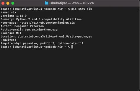 How To Install Python Module Six On Macos Geeksforgeeks