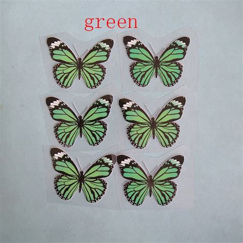 3 Color Mix Butterfly Iron On Stickers For Custom Air Force 1 Etsy