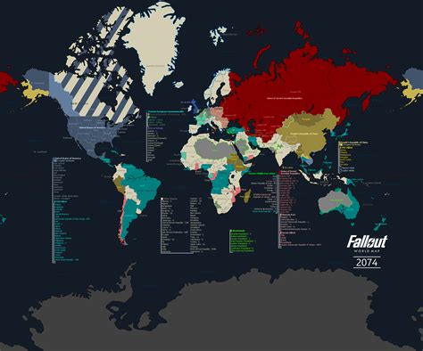 Fallout World Map 2074 By Gsnj On Deviantart