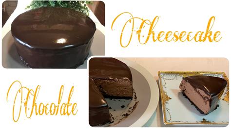 Chocolate Cheesecake [tanpa Oven Tanpa Mixer] Youtube