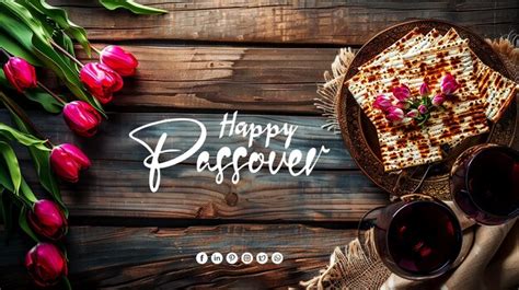 Premium Psd Happy Passover Banner