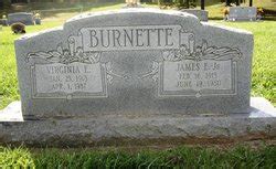 Virginia Evans Burnette 1918 1987 Find A Grave Memorial