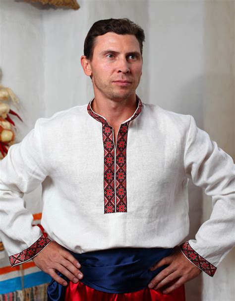 Linen Ukrainian shirt | RusClothing.com