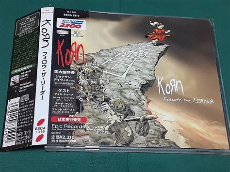 Yahoo オークション Korn 『フォロー・ザ・リーダー』日本盤cdユーズ