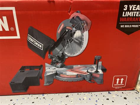 Craftsman Craftsman 10 In 15 Amp Laser Compound Miter Saw Cmxemar120