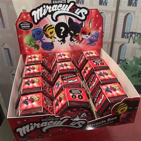 Miraculous Series Miracle Box Kwami Surprise Mystery Pack Random