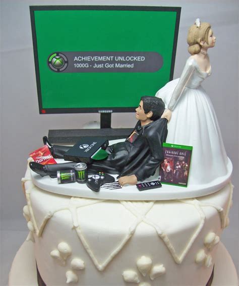 Video Game Wedding Cake