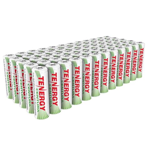 Tenergy Centura NiMH AA 1 2V 2000mAh Rechargeable Batteries 60 Pack