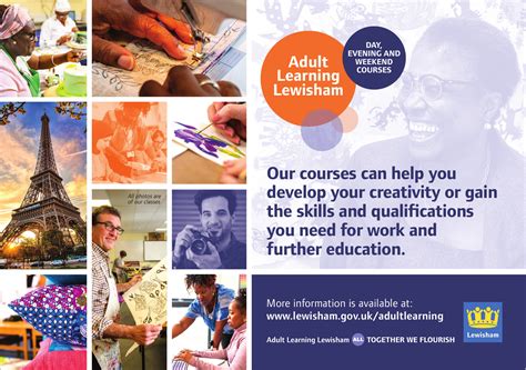 Adult Learning Lewisham ad