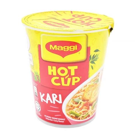 Cups Maggi Curry Hot Cup Instant Noodles G Shopee Thailand