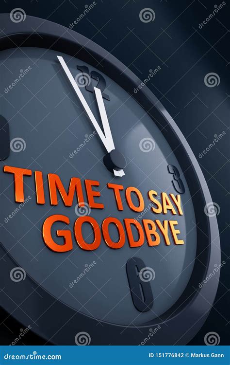 Time To Say Goodbye Stock Illustrations 179 Time To Say Goodbye Stock