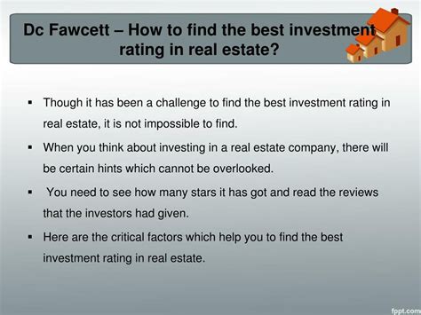 Ppt Dc Fawcett Review Commission For Real Estate Transactions