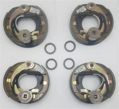 2 Pair 7 Electric Backing Plates And Seals For 2000 Axles Replaces D