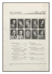 1929 Clinton High School Yearbook : Clinton Community High School ...