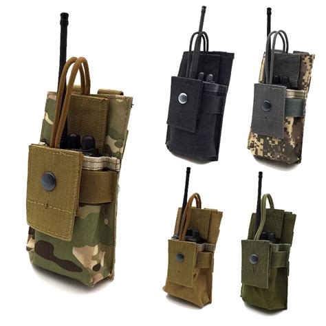 Buy Tactcial Molle Radio Holder Walkie Talkie Holster