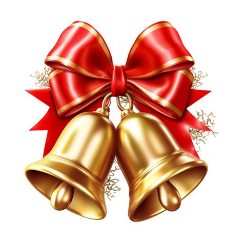 Christmas Golden Bells 24694179 Png