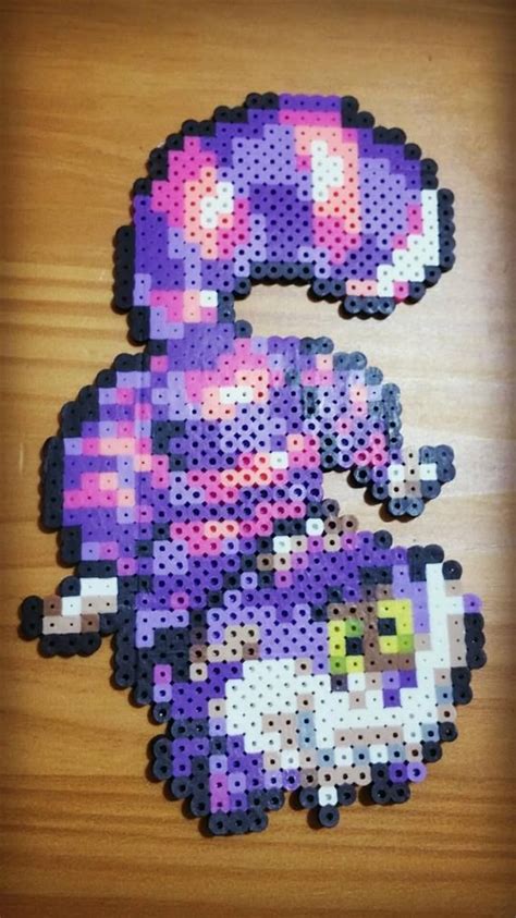 Cheshire Cat Alice In Wonderland Perler Bead Disney Perler Bead