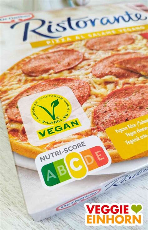 Vegane Salami Pizza Ristorante Von Dr Oetker