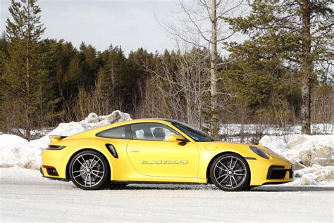 First Real Life Photos Of 2021 Porsche 911 Turbo S In Both Coupe And