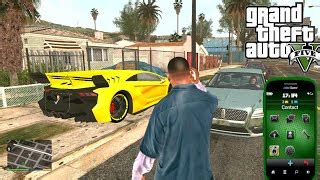 Mod Pack V De Gta V Para Gta Sa Android Trailer Doovi