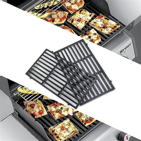 Amazon 7637 Cast Iron Grill Grates For Weber Spirit E 210 S 210 E