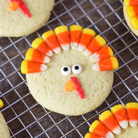 Turkey Sugar Cookies