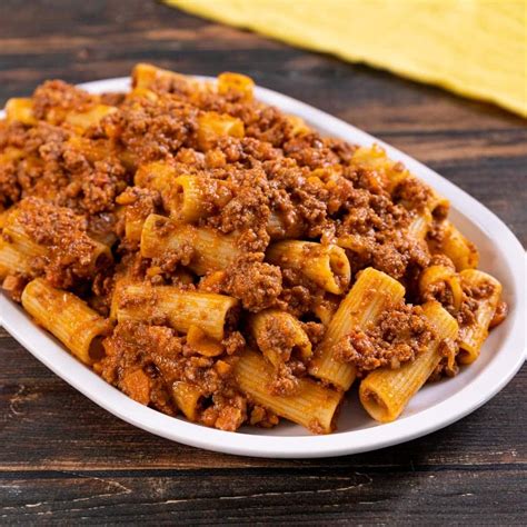 Rigatoni al ragù Ricetta Fatto in casa da Benedetta