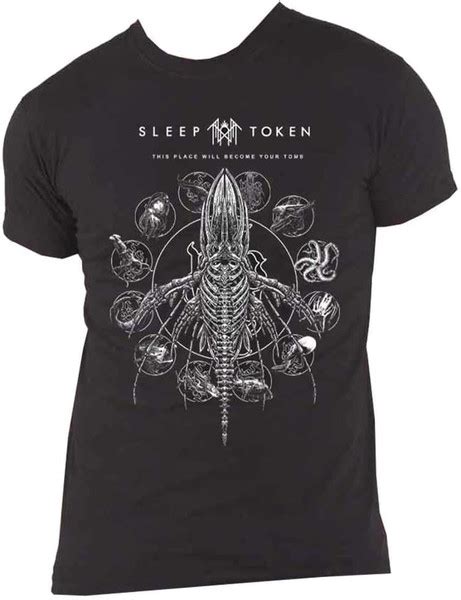 Sleep Token Tomb Whale T Shirt Merch2rock Alternative Clothing